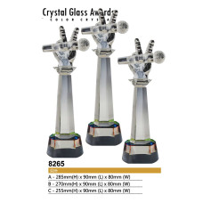 Crystal Glass Trophy NC8265 NC8265
